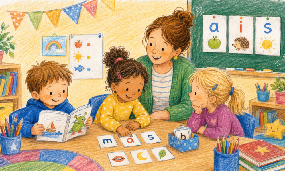thuis oefenen met leren lezen
