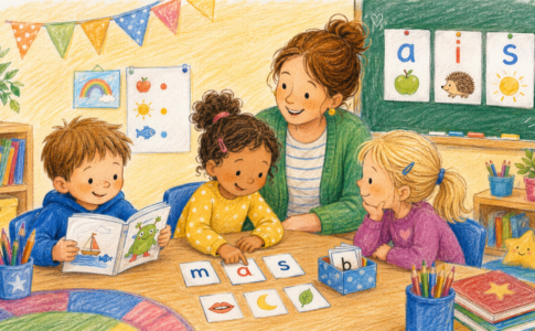 thuis oefenen met leren lezen